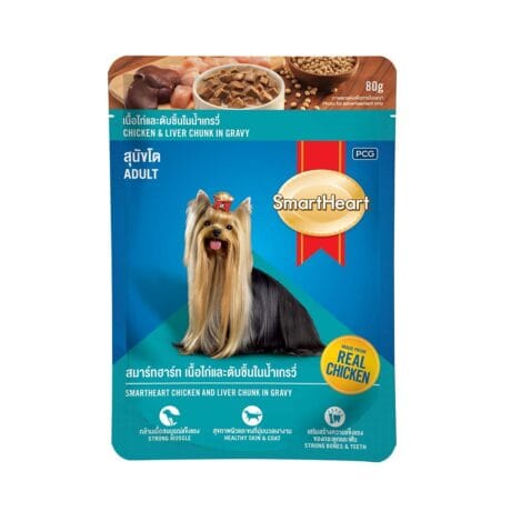 SmartHeart Adult Dog Food Pouch