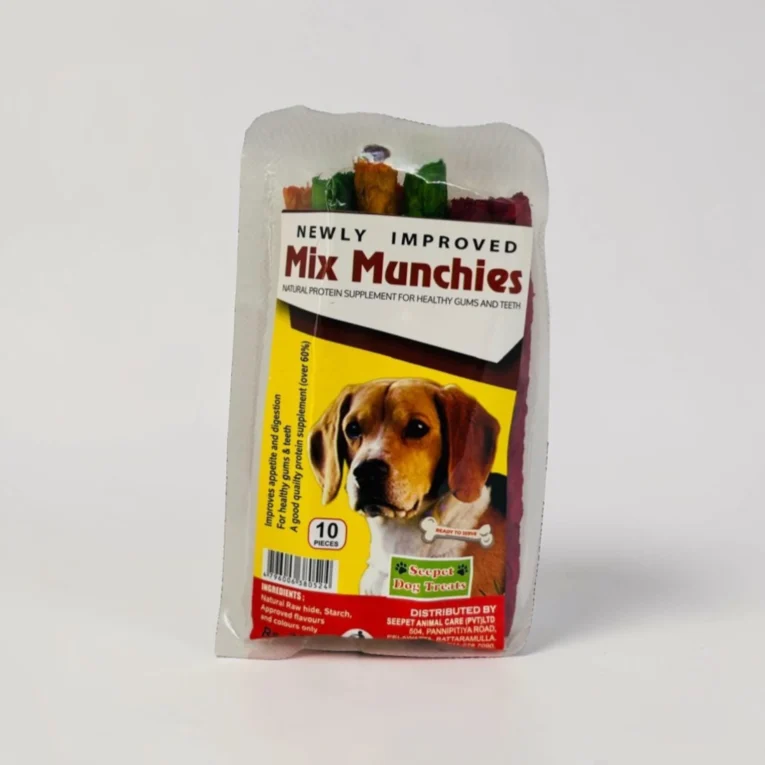 Seepet Dog treat mix package with 10 pieces