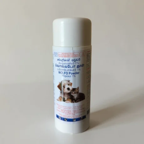 Wolfo Flea & Tick Powder for Dogs and Cats